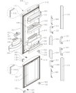 Схема №1 FA860P (375181, HZF3267AF) с изображением Шарнир для холодильной камеры Gorenje 376224