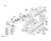 Схема №1 HL7415 с изображением Индикатор для плиты (духовки) Siemens 00040670