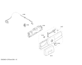 Схема №1 WTP64100 с изображением Панель управления для электросушки Bosch 00447064