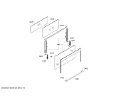 Схема №2 HG72G8155M с изображением Ручка двери для плиты (духовки) Siemens 00677628
