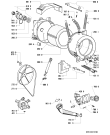 Схема №1 AWM 330 с изображением Рукоятка для стиральной машины Whirlpool 481949878356