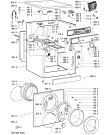 Схема №1 AWM 5080 с изображением Обшивка для стиралки Whirlpool 481245210928