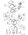 Схема №1 AWT 4105 с изображением Обшивка для стиралки Whirlpool 481245210296