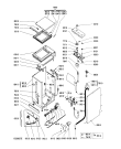 Схема №1 AWG 605/WP с изображением Обшивка для стиральной машины Whirlpool 481945319609