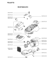 Схема №1 RO4725EA/410 с изображением Крышка для электропылесоса Rowenta RS-RT4216