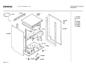 Схема №1 SN24600 с изображением Панель для посудомойки Siemens 00278173