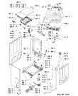 Схема №1 WAT 95650 с изображением Обшивка для стиральной машины Whirlpool 481245211827