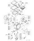 Схема №2 EV 1200 с изображением Обшивка для стиралки Whirlpool 481245214274