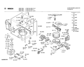 Схема №1 SN171035 с изображением Крышка для посудомоечной машины Bosch 00053552
