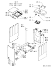 Схема №1 AWE 2237 с изображением Обшивка для стиральной машины Whirlpool 481245310855