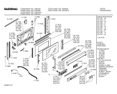 Схема №2 ED221110 с изображением Панель для печи Bosch 00218833