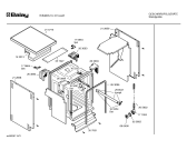 Схема №1 3VB480A с изображением Передняя панель для посудомойки Bosch 00359176