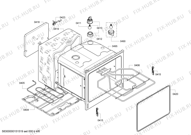 Схема №1 CH130252 с изображением Панель управления для духового шкафа Bosch 00675785