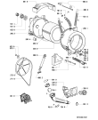 Схема №1 AWM 466/3 с изображением Обшивка для стиральной машины Whirlpool 481945328255