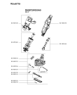 Схема №1 RH8872WO/9A0 с изображением Рукоятка для пылесоса Rowenta RS-RH5694