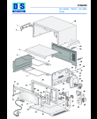 Схема №1 DO1280S с изображением Кнопка для плиты (духовки) DELONGHI 5311810091