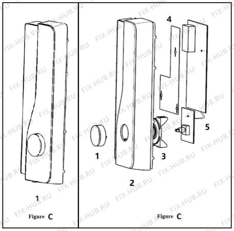 Схема №1 MWF 426 SL с изображением Дверь (стекло) духовки для духового шкафа Whirlpool 482000100612