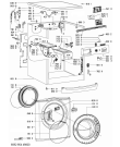Схема №1 AWOE 8558 B с изображением Обшивка для стиралки Whirlpool 480111102223