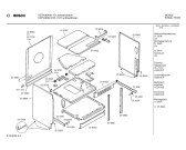 Схема №1 HEP436A с изображением Панель для плиты (духовки) Bosch 00278406