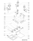 Схема №1 HBN 400 B 101.541.86 с изображением Фиксатор для духового шкафа Whirlpool 480121102805