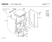 Схема №1 CG616S2 CG616 с изображением Панель для посудомоечной машины Bosch 00273034