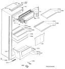 Схема №1 SKD71800S0 с изображением Ящик (корзина) для холодильной камеры Aeg 2244098162