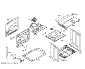 Схема №1 3HB670XP horno.balay.py.2d.HB.E3_MCT_X.pt_carr.in с изображением Внешняя дверь для электропечи Bosch 00679238