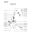 Схема №1 EA8260PN/70G с изображением Электропитание для электрокофемашины Krups MS-5370871