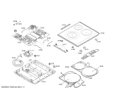 Схема №1 T4403N0 с изображением Стеклокерамика для духового шкафа Bosch 00477067