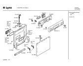 Схема №1 LV527 с изображением Крышка для посудомойки Bosch 00286172