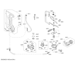 Схема №1 SMV25CX00R, SilencePlus, Made in Germany с изображением Силовой модуль запрограммированный для посудомоечной машины Bosch 12018632