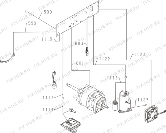Взрыв-схема стиральной машины Gorenje D8664N (398136, SP10/331) - Схема узла 04