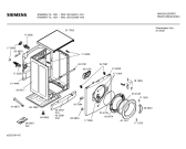 Схема №1 WXL1251CH SIWAMAT XL 1251 с изображением Панель управления для стиралки Siemens 00434659