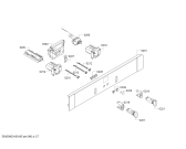 Схема №1 B84H42N5MC Mega SHH 8445 N с изображением Направляющая для плиты (духовки) Bosch 10000391
