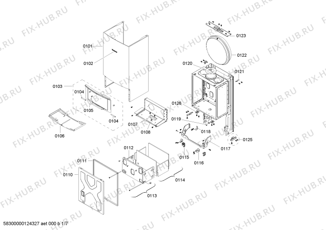Схема №1 RDT1180TR с изображением Уголок для водонагревателя Bosch 00666526