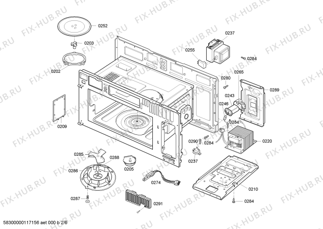 Схема №1 HMV9302 с изображением Внешняя дверь для плиты (духовки) Bosch 00684532
