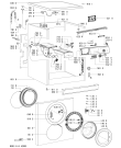 Схема №1 LOE 1066 с изображением Блок управления для стиралки Whirlpool 480111100129