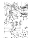 Схема №1 ADP 995 WHM с изображением Панель для посудомойки Whirlpool 481245370431