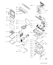 Схема №1 EEMZ 3498 BR с изображением Клавиша для духового шкафа Whirlpool 481941129045