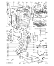 Схема №1 ADG 3756 IXM с изображением Панель для посудомоечной машины Whirlpool 481245370983