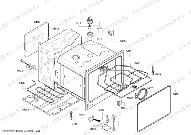 Схема №1 B16E74S1 с изображением Внешняя дверь для духового шкафа Bosch 00671257