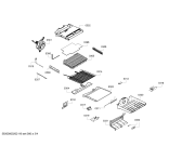 Схема №2 KGF49PI30 Bosch с изображением Дверь морозильной камеры для холодильника Bosch 00775655