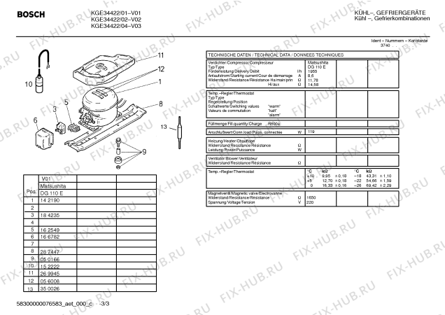 Схема №1 KGE31422 с изображением Ручка для холодильника Bosch 00436336