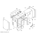 Схема №1 SGIKBE6 с изображением Передняя панель для посудомоечной машины Bosch 00442986