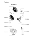 Схема №1 VF2255A0/75 с изображением Моторчик для ветродува Seb FS-00000465