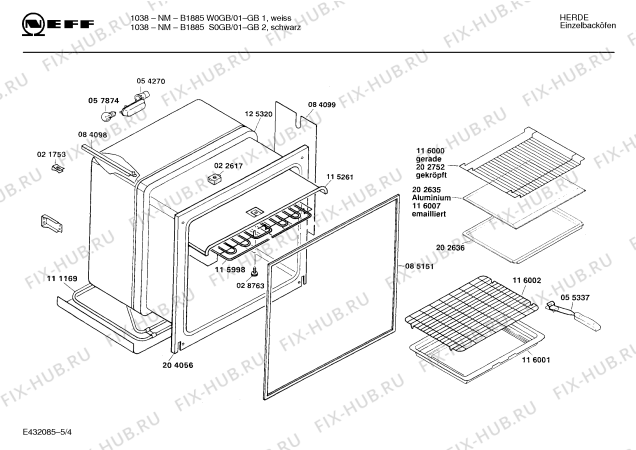 Схема №1 B1885S0GB 1038NM с изображением Ручка управления духовкой для электропечи Bosch 00065259