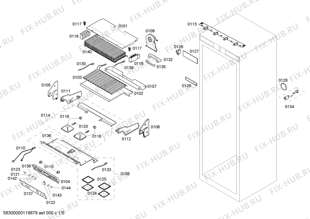 Схема №1 CIR30P00 с изображением Противень для холодильной камеры Bosch 00661264