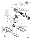 Схема №1 AKR 650 IX с изображением Монтажный набор для вентиляции Whirlpool 482000010280