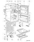 Схема №1 KVE 1432/A/1 с изображением Дверь для холодильника Whirlpool 481241829686