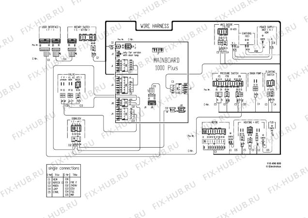 Взрыв-схема стиральной машины Aeg Electrolux LAV74815 - Схема узла Control 113